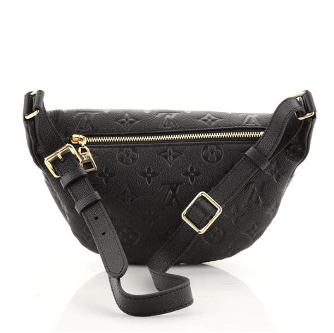 louis vuitton black empreinte bumbag|louis vuitton empreinte ponthieu.